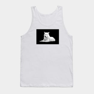 White Wolf / Swiss Artwork Photography Tank Top